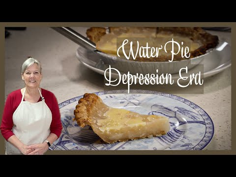 Water Pie - Depression Era