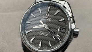 Omega Seamaster Aqua Terra (231.10.39.60.06.001) Omega Watch Review