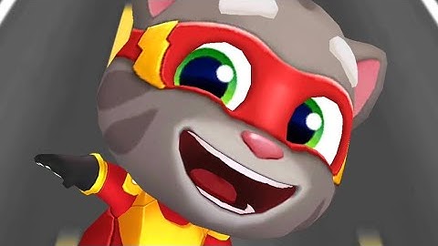 Talking Tom Hero Dash Walkthrough Gameplay Part 3 - Super Tom (iOS, Android)