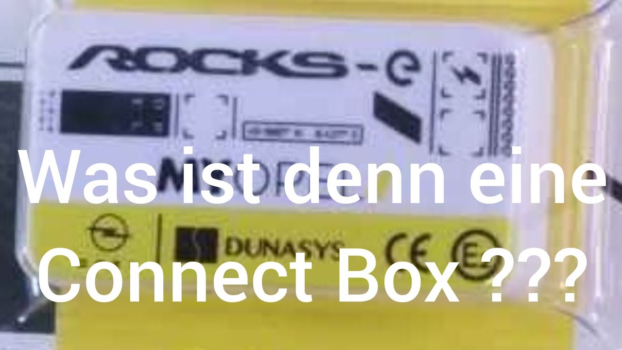 Opel Rocks e. Meiner hat ne Connect Box? - YouTube