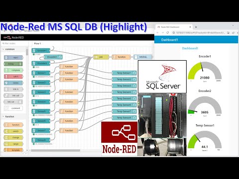 Node-Red connect with Ms SQL server database (highlight)