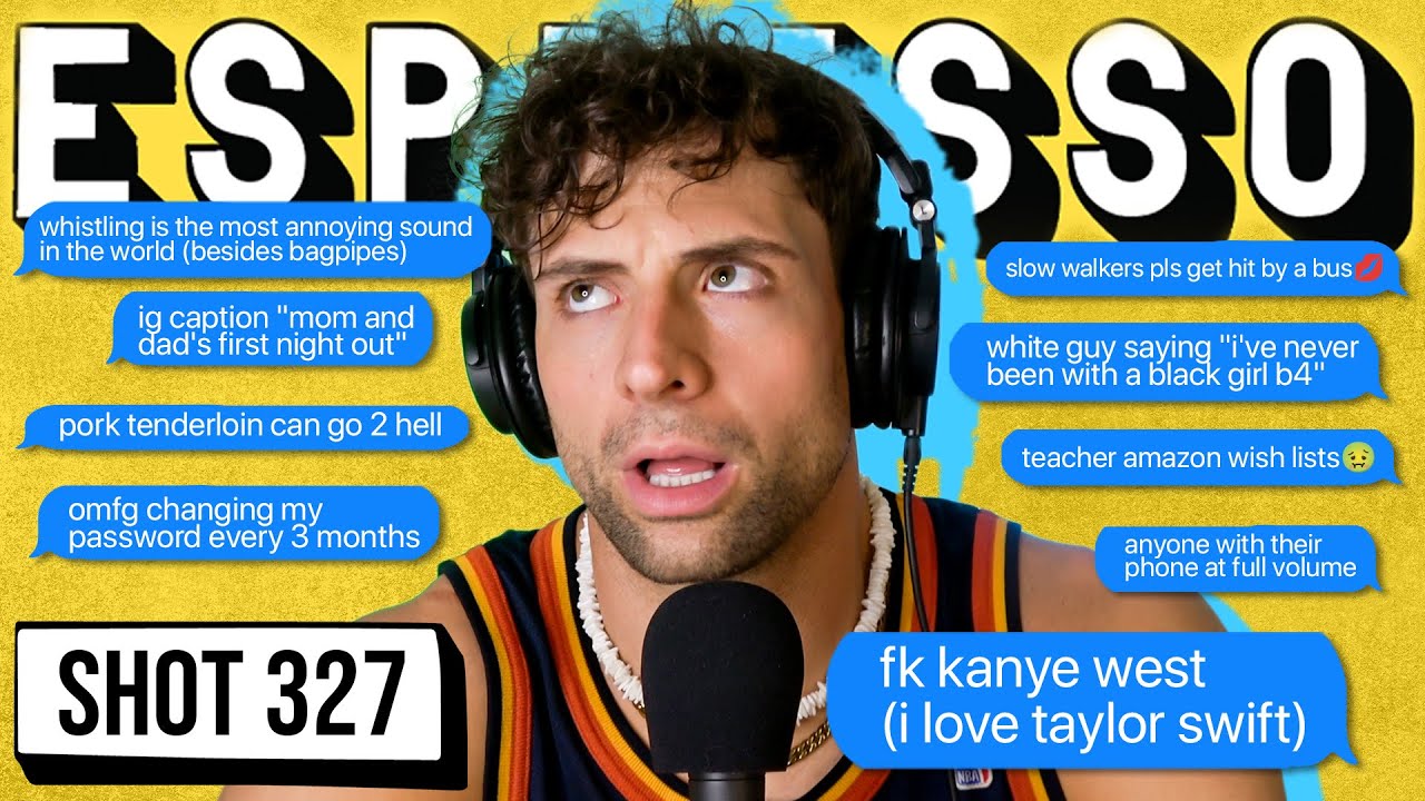 what needs sum disrespect? | SHOT 327 Espresso pod w/ Benedict Polizzi