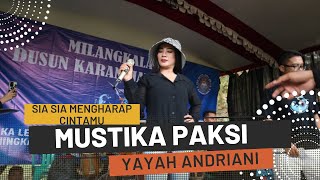 Sia Sia Mengharap Cintamu Cover Yayah Andriani (LIVE SHOW HUT Dsn Karangjaya Parigi Pangandaran)