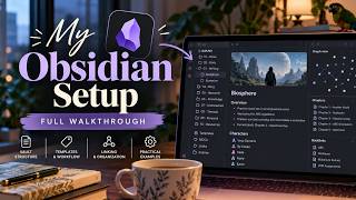 My Obsidian Setup for Novel Writing | Full Walkthrough