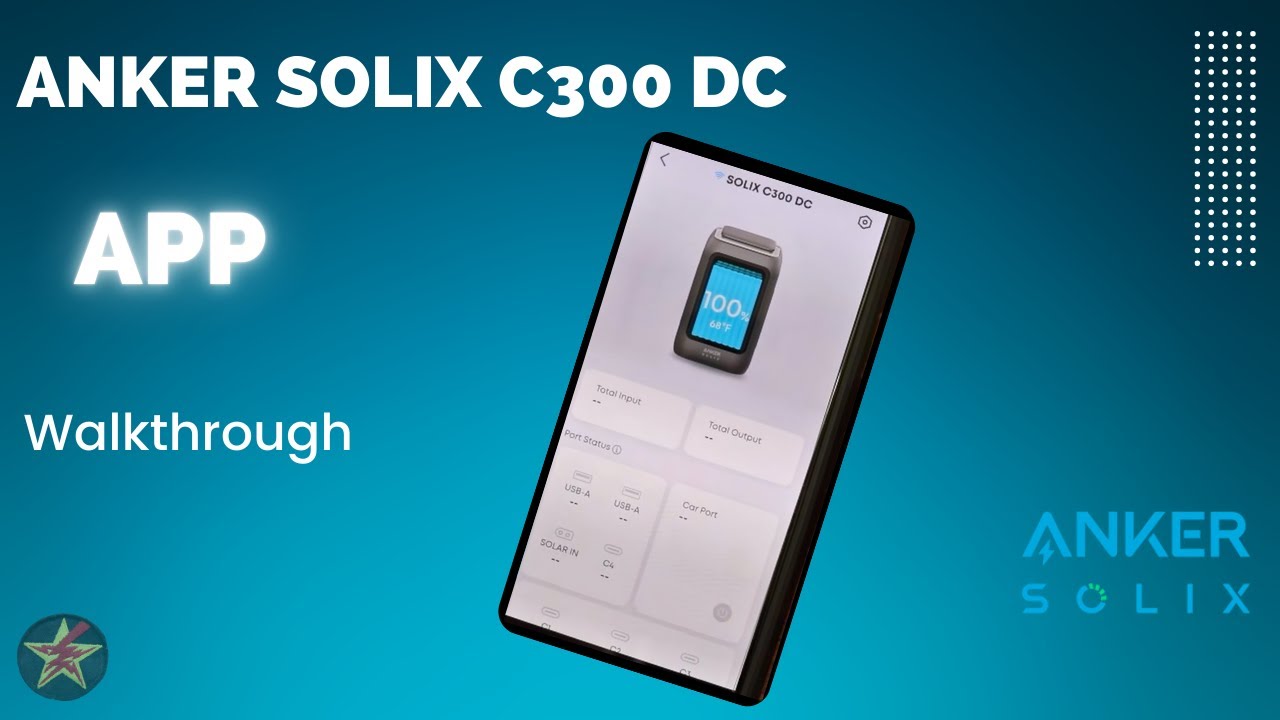 Anker SOLIX C300 DC App Walk Through