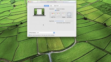 How to enable NightShift mode for Mac devices (OS X 10.12.4 Update)