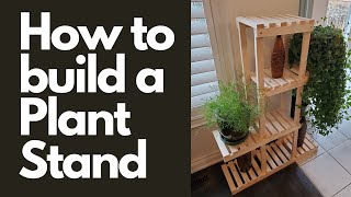 How to Build a Plant Stand [Updated with Project Plans]