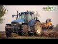 New Holland TM 190 working with Alpego Super Craker KF