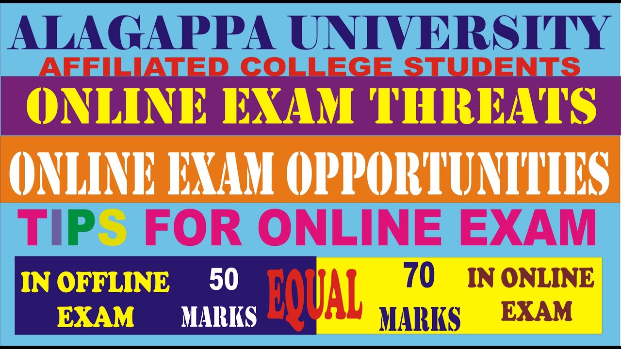 ALAGAPPA UNIVERSITY ONLINE EXAM TIPS FOR ALL REGULAR STUDENTS ONLINE alagappa-university-online-exam-tips-for-all-regular-students-online