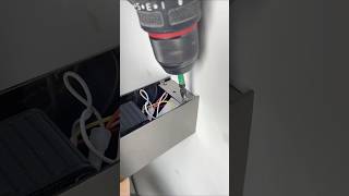 Installing this wall lamp took 5 minutes #walllamptutorial #diy