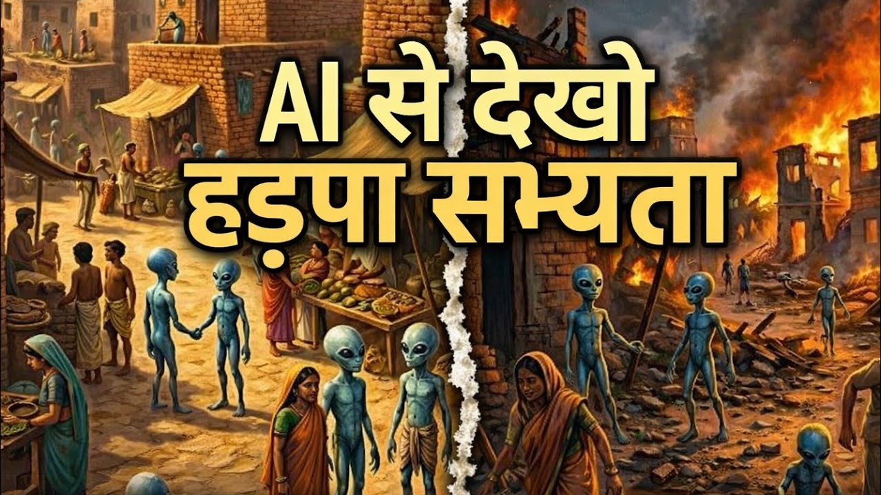 AI से देखो: हड़प्पा सभ्यता का रहस्य | Rise & Fall 😱