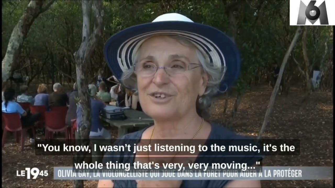 Olivia Gay, la violoncelliste des forêts