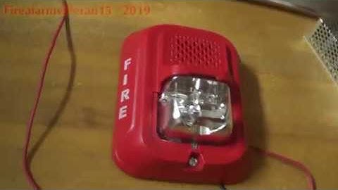 System Sensor L-Series Horn/Strobe Test