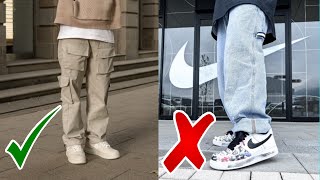 How To | Wear Cargo Pants | with NIKE AIR FORCE 1