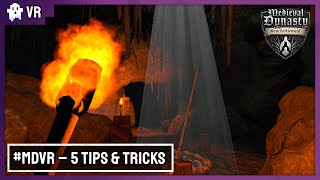 Medieval Dynasty New Settlement - 5 Tips Tricks - Meta Quest 2 3 Pro - Vr