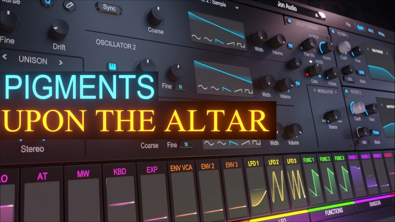 Arturia Pigments 4 Upon The Altar Sound Design Tutorial - YouTube