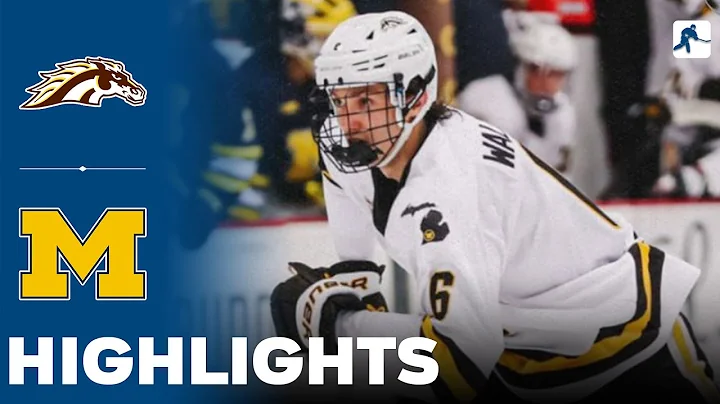 Western Michigan vs Michigan | NCAA College Hockey | Highlights - October 24, 2025