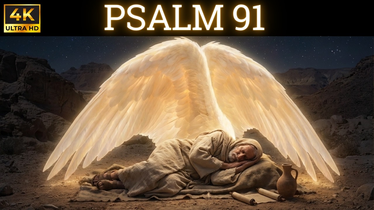 [Lyric Video] Psalm 91 Song — Under the Shadow of the Almighty | Angelic Hymn Of Heaven