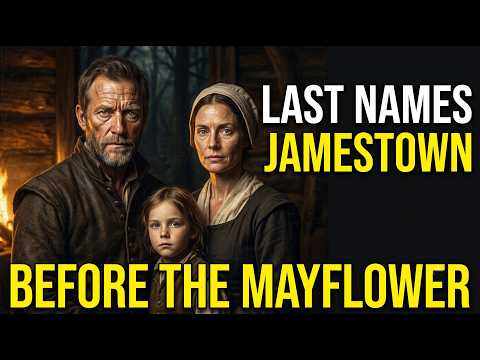 THESE LAST NAMES ARRIVED AT JAMESTOWN BEFORE THE MAYFLOWER — IS YOURS ONE OF THEM?