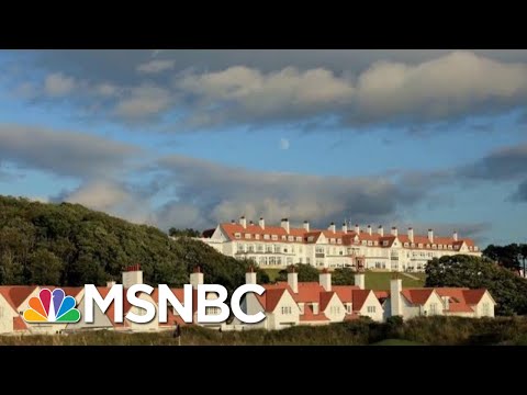 Why Did Air Force Crew Stop At President Donald Trump Scottish Resort? | Morning Joe | MSNBC