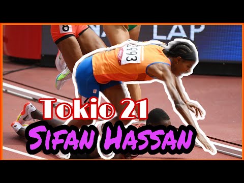 SIFAN HASSAN se cae y gana la carrera Tokyo  2021🇯🇵. #sifanhassan #campions #tokio2021