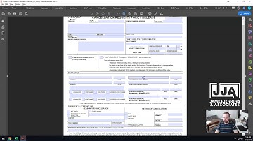 How To Fill Out An ACORD 35 Form