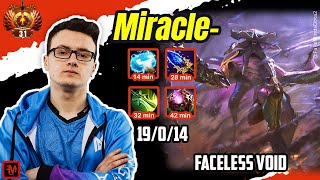 Miracle- FACELESS VOID Gameplay 19KILL IN 11K MMR | DOTA 2 Pro Full Gameplay Timing Miracle- FACELESS VOID Gameplay 19KILL IN 11K MMR | DOTA 2 Pro Full Gameplay Timing