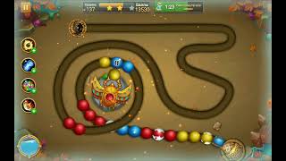 Jungle Marble Blast Level 137 screenshot 3