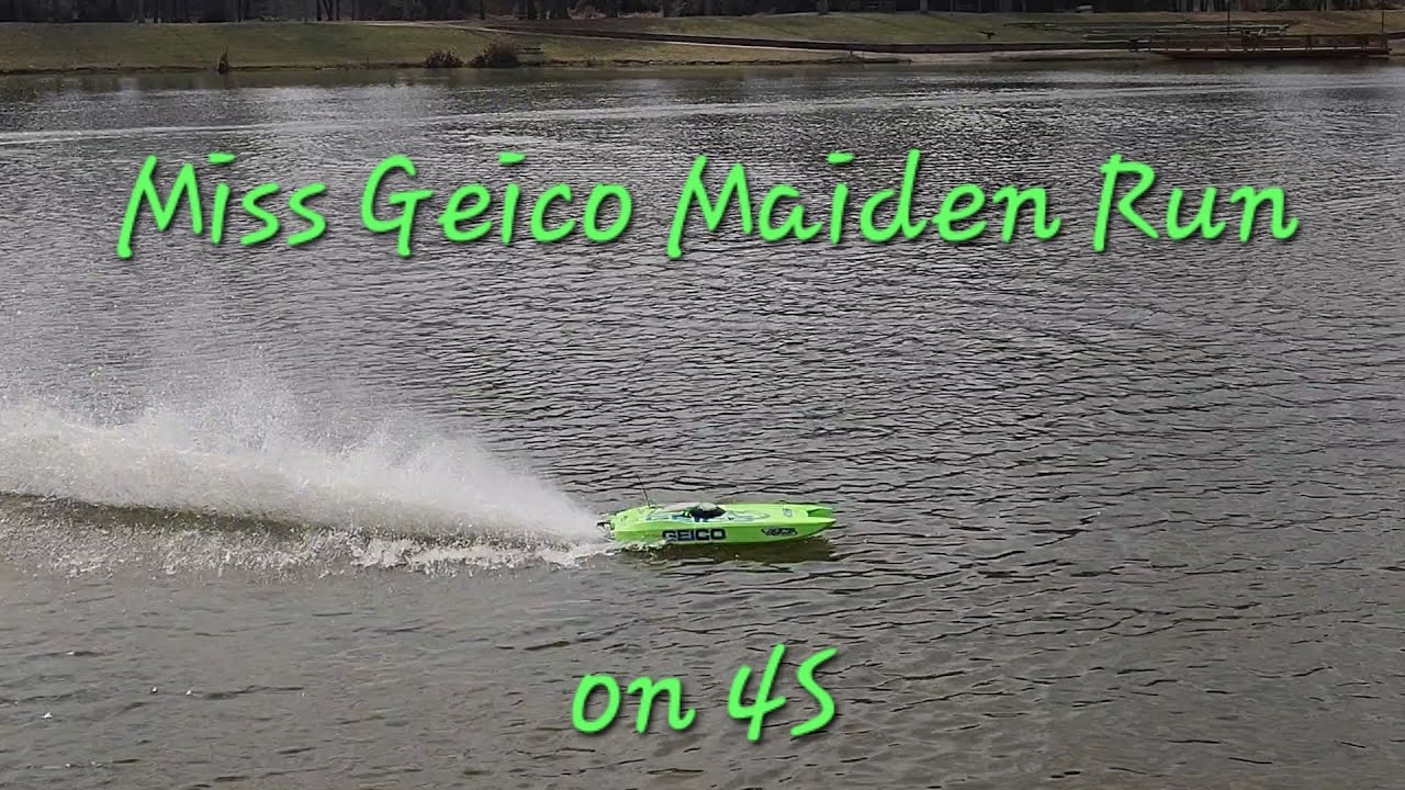 Miss Geico Maiden Run on 4S