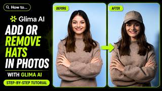 How to Add or Remove Hats in Photos with AI | Glima AI Hat Editor screenshot 5