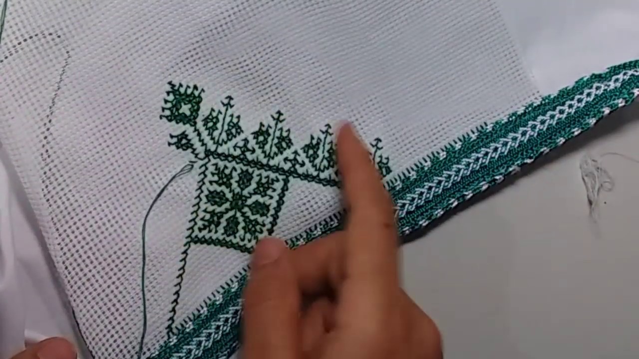 قوبة الطرز الفاسي في الجلابة(الجزء الثاني)