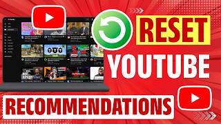 Reset YouTube Recommendations &amp; Home Feed | Stop Irrelevant Videos #youtube #ResetYouTube