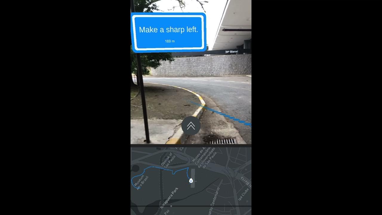 Unity AR+GPS Location Routes and Navigation YouTube