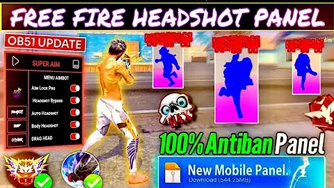 Free Fire Panel Mobile OB51 | Free Fire Hack New FF Antiban Panel FF Injector 2025