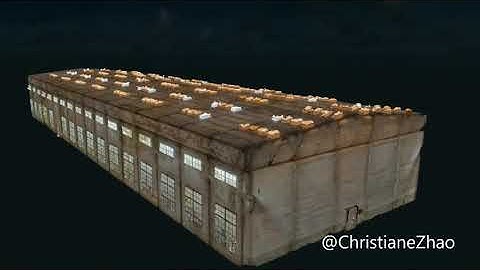 3D Photogrammetry Point Cloud Model Showcase - Tongzhou Factory No 4701 - Civetta
