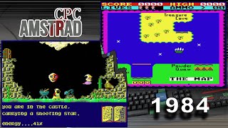 Top 50 Amstrad CPC games of 1984  in under 10 minutes