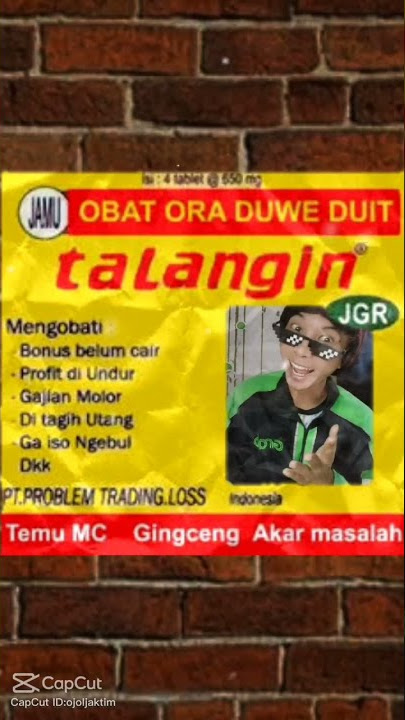 story lucu ora duwe duit