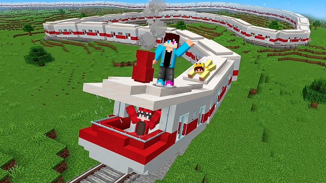 s' Werelds Langste Minecraft Trein