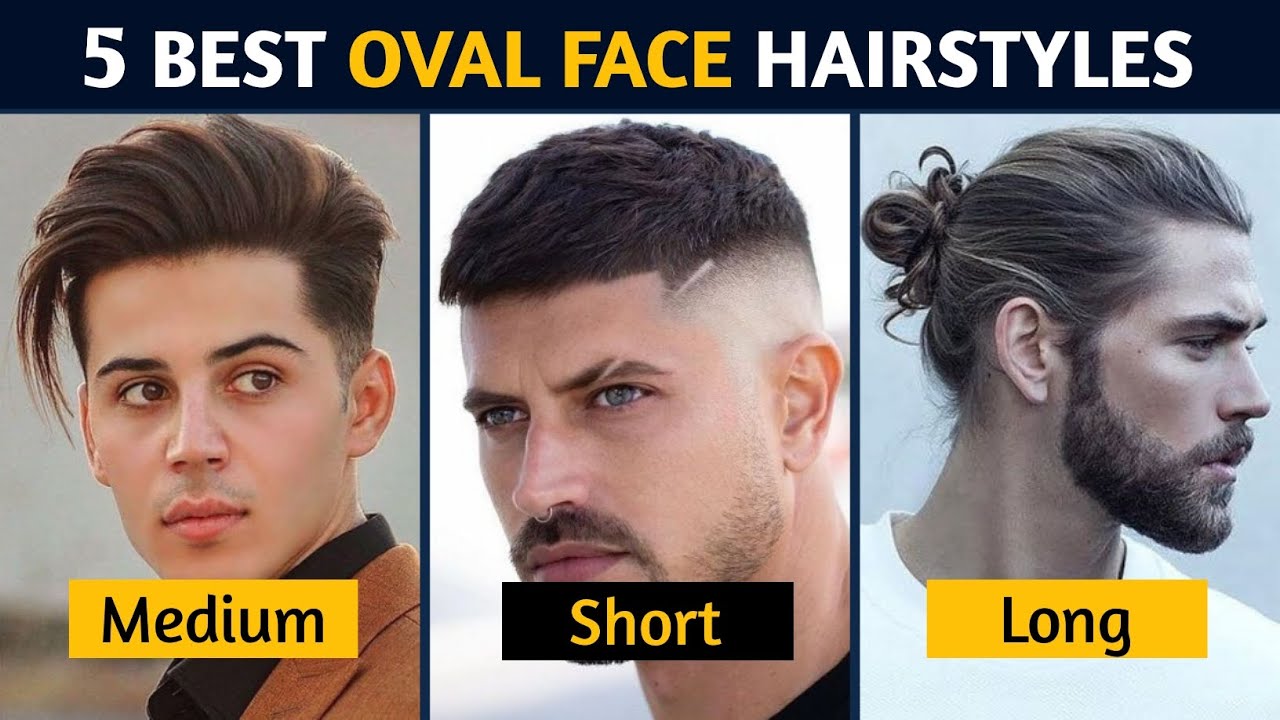 Oval Face Shape Men , Png Download - Hairstyle For Men Oval Face,  Transparent Png , Transparent Png Image - PNGitem