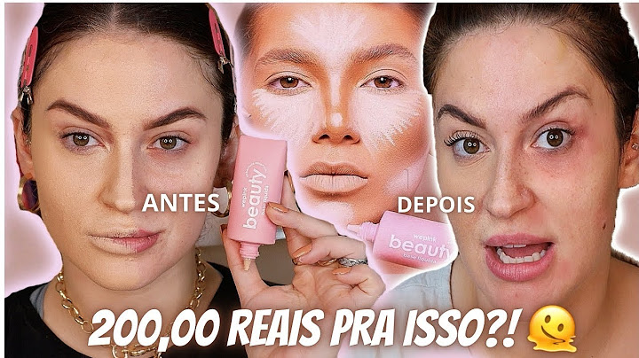 TESTEI A BASE DA VÍRGINIA COM A WE PINK! | Duda Fernandes