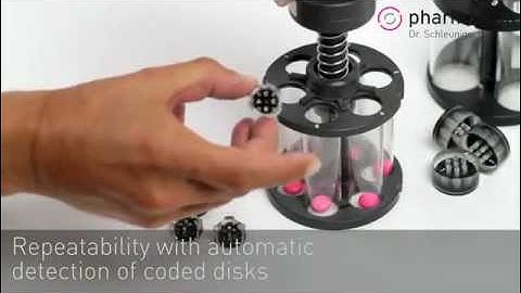 DISI, Automatic recording of disintegration curve