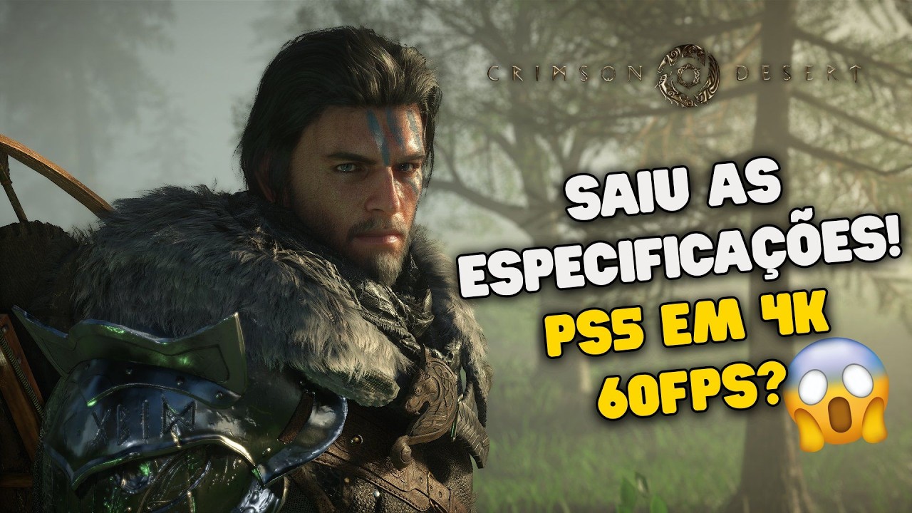 CRIMSON DESERT: REQUISITOS no PC e MODOS de PERFORMANCE nos CONSOLES