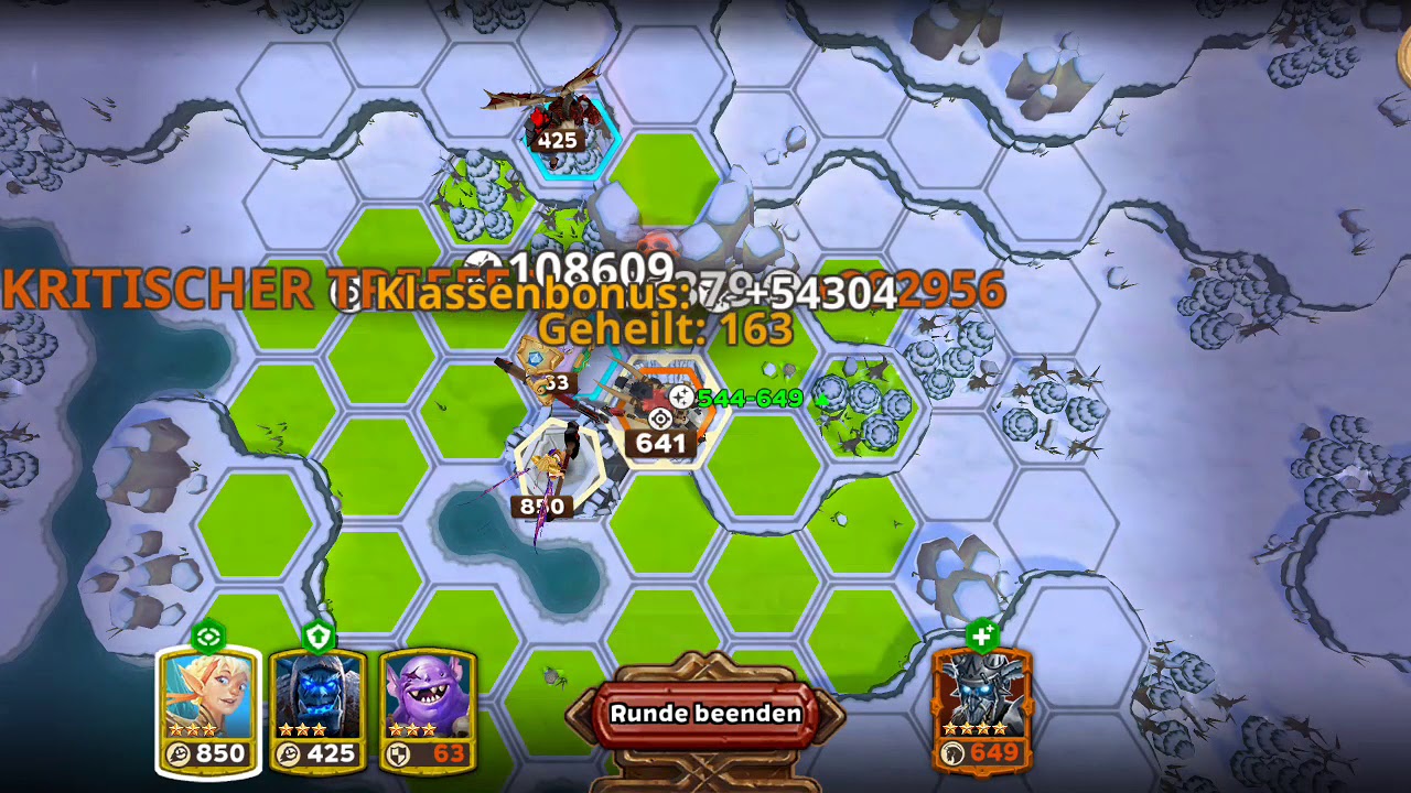 Warlord of Aternum: Ice Stronghold - level 7