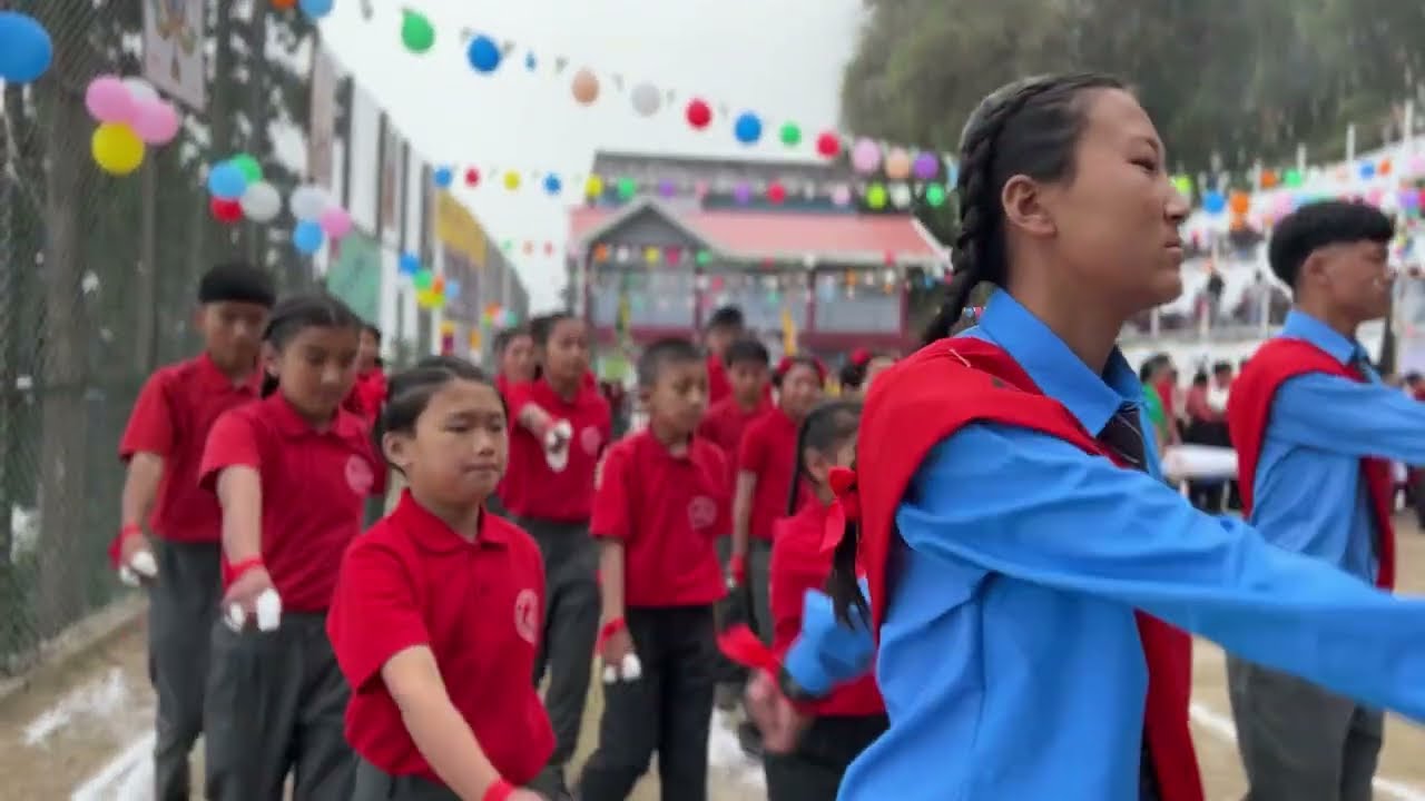 Sambhota Tibetan School,  Darjeeling Annual Sports Day 2024