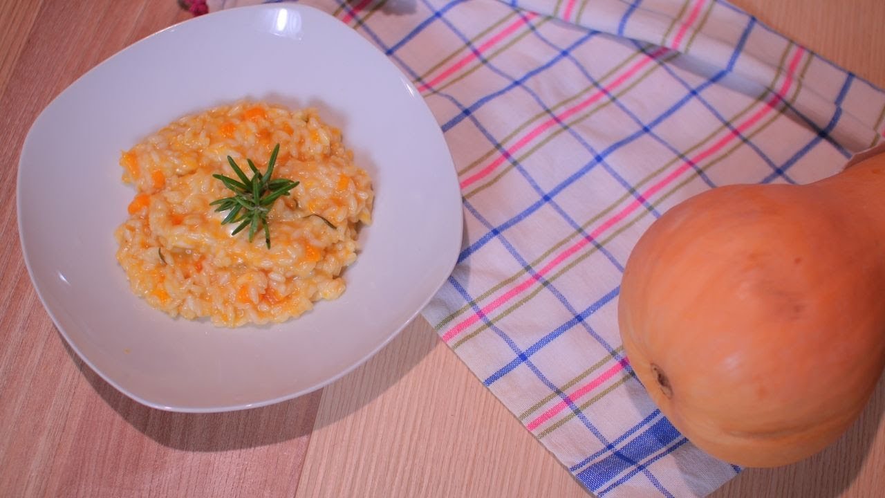 RISOTTO ZUCCA E TALEGGIO RISOTTO ALLA ZUCCA YouTube