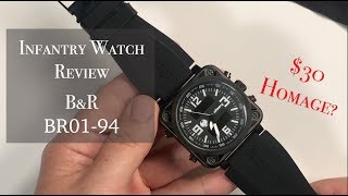 Infantry Bell and Ross BR01-94 Homage 