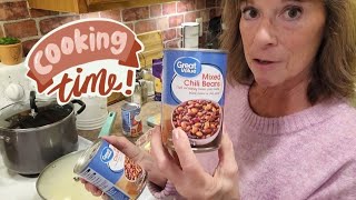 Budget Friendly Meal | Walmart Chili | Cook and Chat