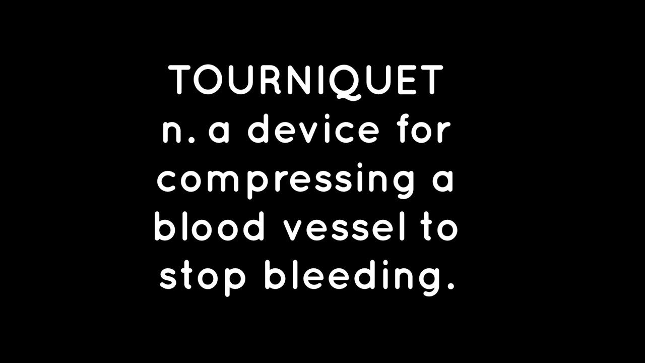 TOURNIQUET Pronunciation YouTube