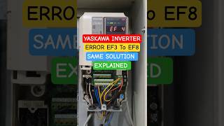 #YASKAWA#Error#EF 4#🔥 #SOLUTION#explained#😱