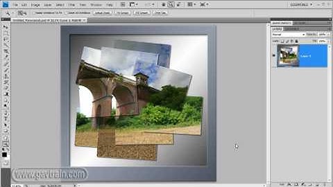 Photograph and create a joiner with Photoshop CS4 - Week 64